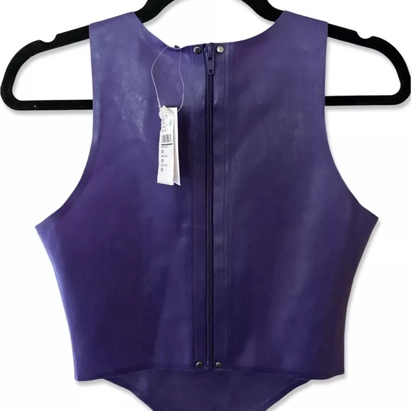 Miaou Jinx Latex Top Revolve - Picture 5 of 6